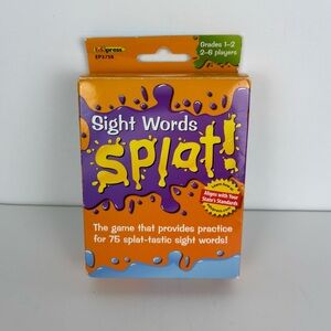 Edupress Sight Words Splat Game Grades 1-2